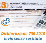 Dichiarazione 730 2018: invio senza sostituto