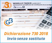 Dichiarazione 730 2018: invio senza sostituto