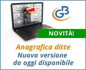 Anagrafica ditte: nuova versione da oggi disponibile