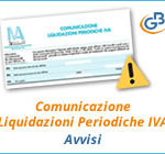 Comunicazione Liquidazioni Periodiche IVA: avvisi