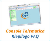 Console Telematica 2017: riepilogo principali FAQ