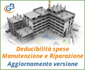 Deducibilità spese di Manutenzione e Riparazione 2017: aggiornamento versione