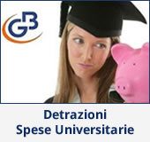 Detrazioni Spese Universitarie