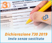 Dichiarazione 730 2019: invio senza sostituto