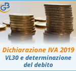 Dichiarazione IVA 2019: VL30 e determinazione del debito