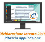 Dichiarazione di Intento 2019: rilascio applicazione