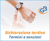 Dichiarazione tardiva: termini e sanzioni