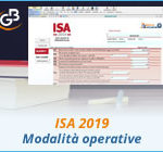 ISA 2019: modalità operative