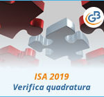 ISA 2019: Verifica quadratura