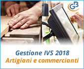 estione IVS 2018: artigiani e commercianti