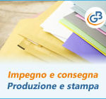 Gestione Impegno e Consegna 2019: produzione e stampa