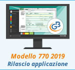 Modello 770 2019: rilascio applicazione