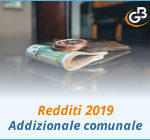 Redditi 2019: gestione Addizionale comunale