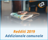 Redditi 2019: gestione Addizionale comunale