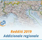 Redditi 2019: Addizionale regionale