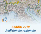 Redditi 2019: Addizionale regionale