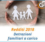 Redditi 2018: detrazioni familiari a carico