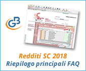 Redditi SC 2018: riepilogo principali FAQ