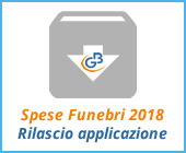 Spese Funebri 2018 rilascio applicazione