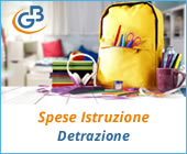 Spese istruzione 2018: detrazione