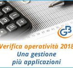 Verifica operatività 2018: una gestione più applicazioni