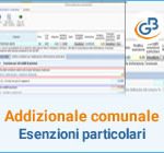 Addizionale comunale 2020: esenzioni particolari