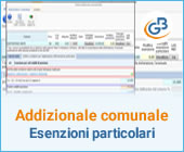 Addizionale comunale 2020: esenzioni particolari