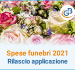 Comunicazione spese funebri 2021 imposta 2020: rilascio applicazione