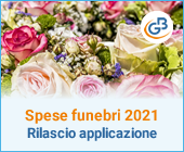 Comunicazione spese funebri 2021 imposta 2020: rilascio applicazione