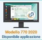 Modello 770 2020: disponibile applicazione