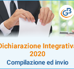 Dichiarazione integrativa 2020: compilazione ed invio