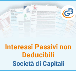 Interessi Passivi non Deducibili: Società di Capitali