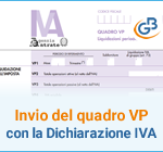 Invio del quadro VP con la dichiarazione Iva