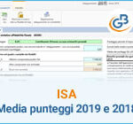 ISA: media dei punteggi 2019 e 2018