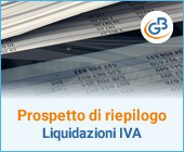 Prospetto di riepilogo liquidazioni Iva