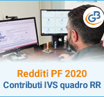 Redditi PF 2020: contributi IVS nel quadro RR