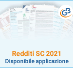 Redditi SC 2021: disponibile applicazione